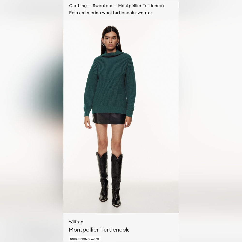 Periwinkle Montpellier Turtleneck